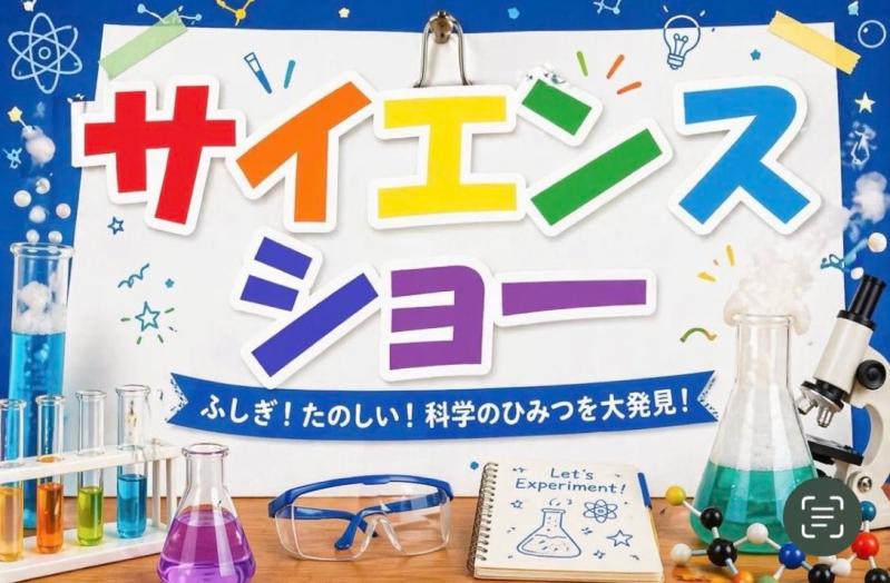 サイエンスショーの様子