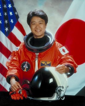 向井千秋宇宙飛行士の写真