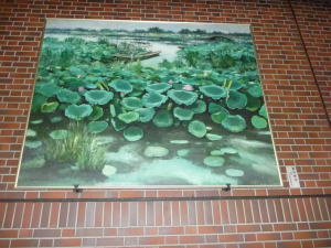 三瓶昭蔵作 絵画「夏の城沼」(市庁舎市民ホール）の画像