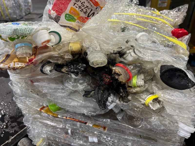リチウムイオン電池による事故の例2
