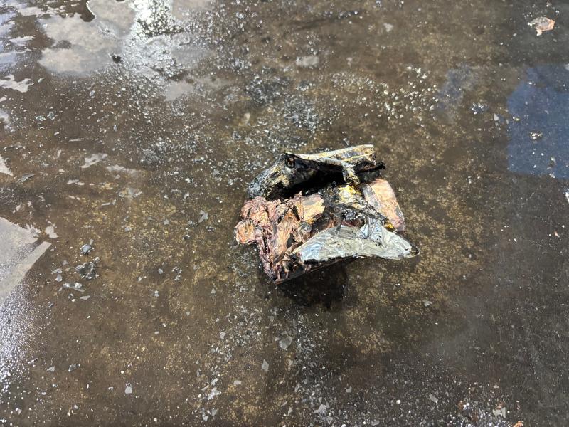 リチウムイオン電池による事故の例3