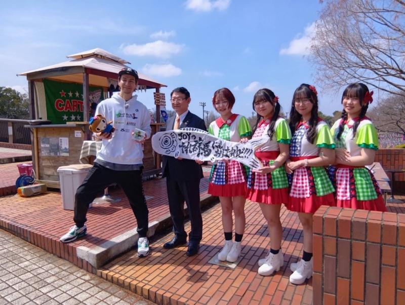 JOYさんと市長とめんこいガールズの画像