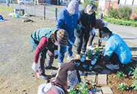 広内町緑化ボランティアの活動写真