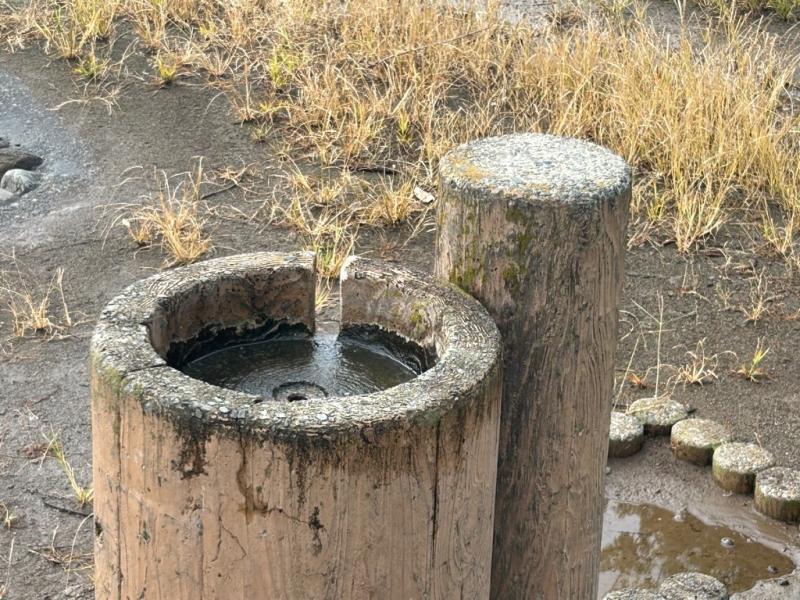 水飲み水栓の盗難写真の画像