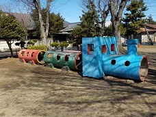 松原１号公園コンクリート遊具の画像の画像