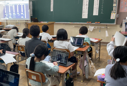 小・中学校の一人一台のタブレット端末の更新