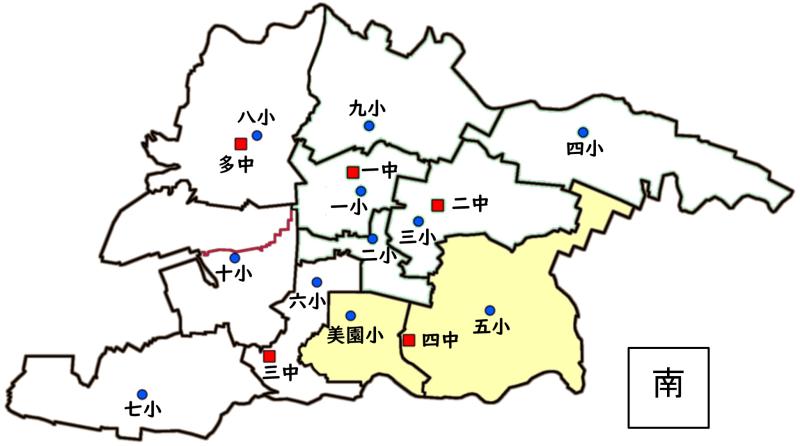 南地区