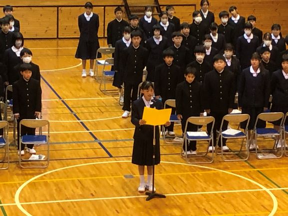 1年生を迎える会