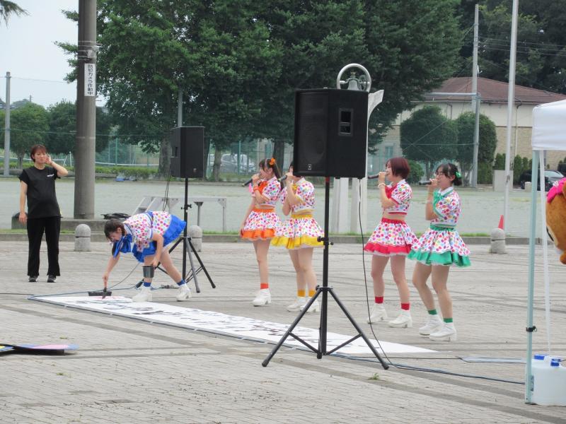 書道パホーマンス