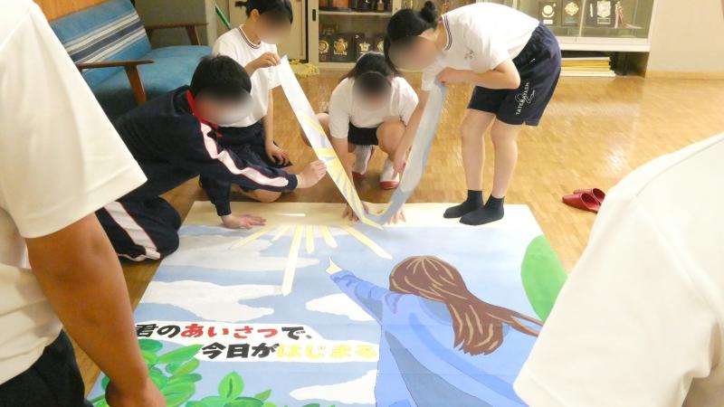階段アート仕上げ０２