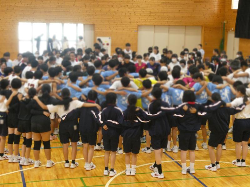市壮行会