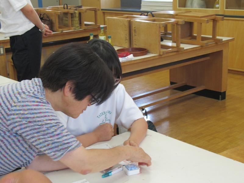 まつり縫いの支援