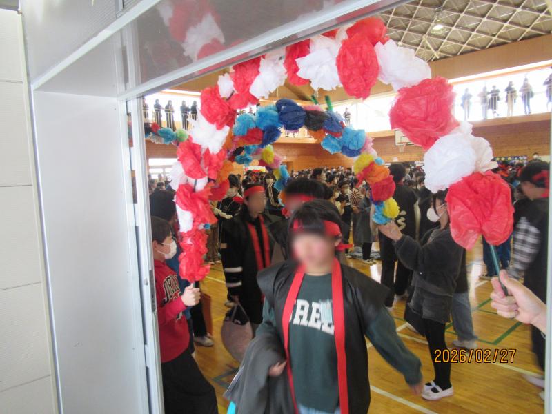 6年生を送る会の画像