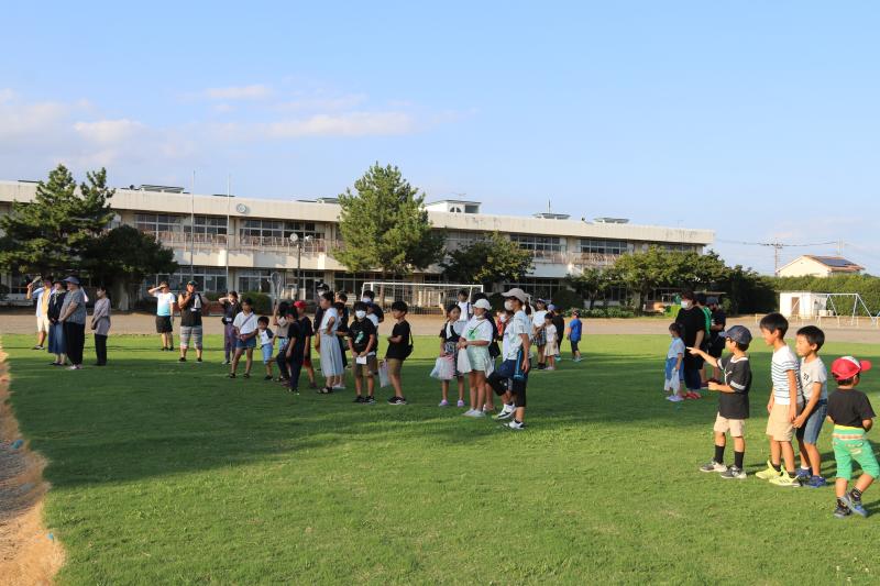 納涼祭の開会式