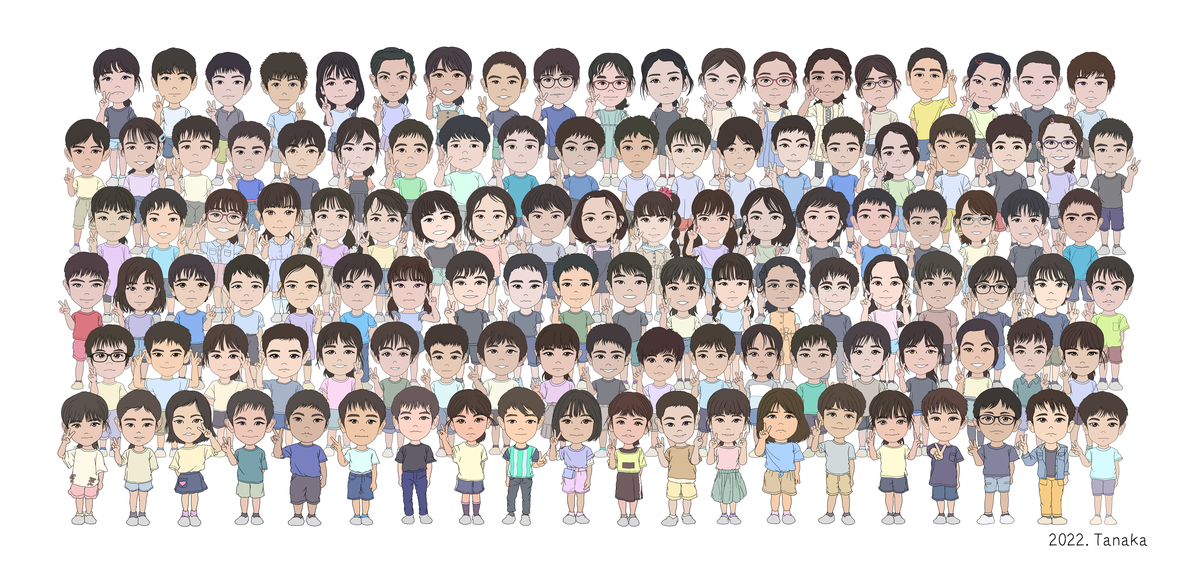 児童イラストの画像