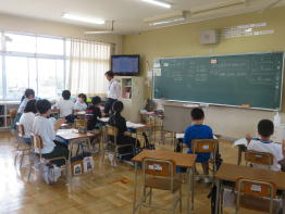 授業参観　