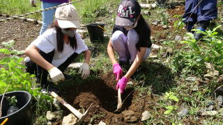 総合的な学習の時間で足尾現地学習8