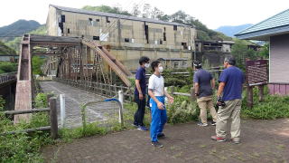 総合的な学習の時間で足尾現地学習13