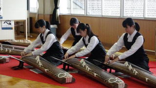 館林女子高校とお筝で交流2