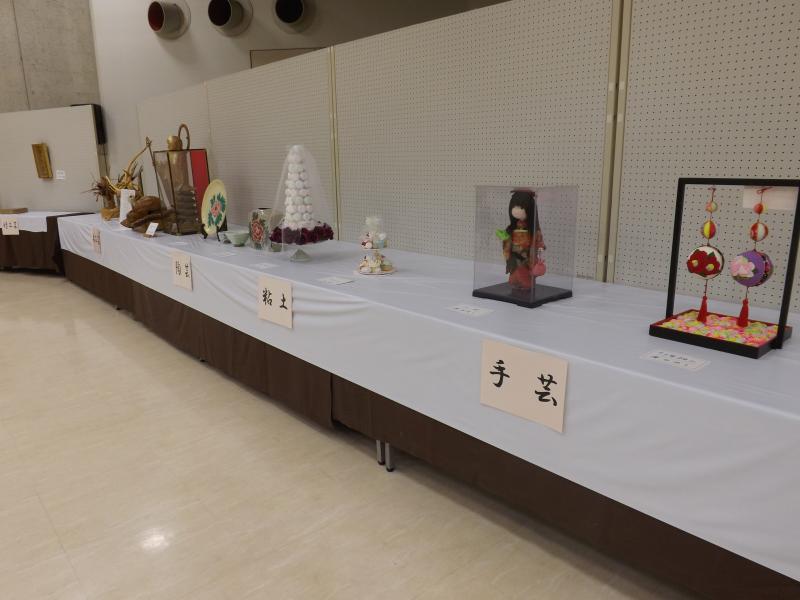 館林市美術展28年度の様子