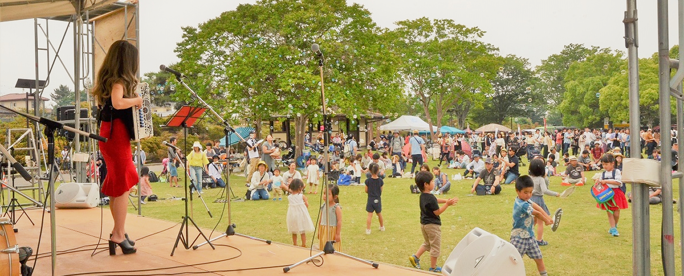 Kanra-tsu Tsujigaoka Park Tatsujin Festival, the Biggest Festival in Tatebayashi City